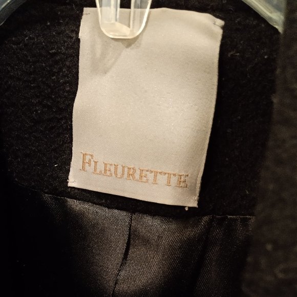 Fleurette Peacoat size 10 - Picture 3 of 9